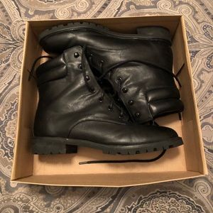 Black Combat Boots